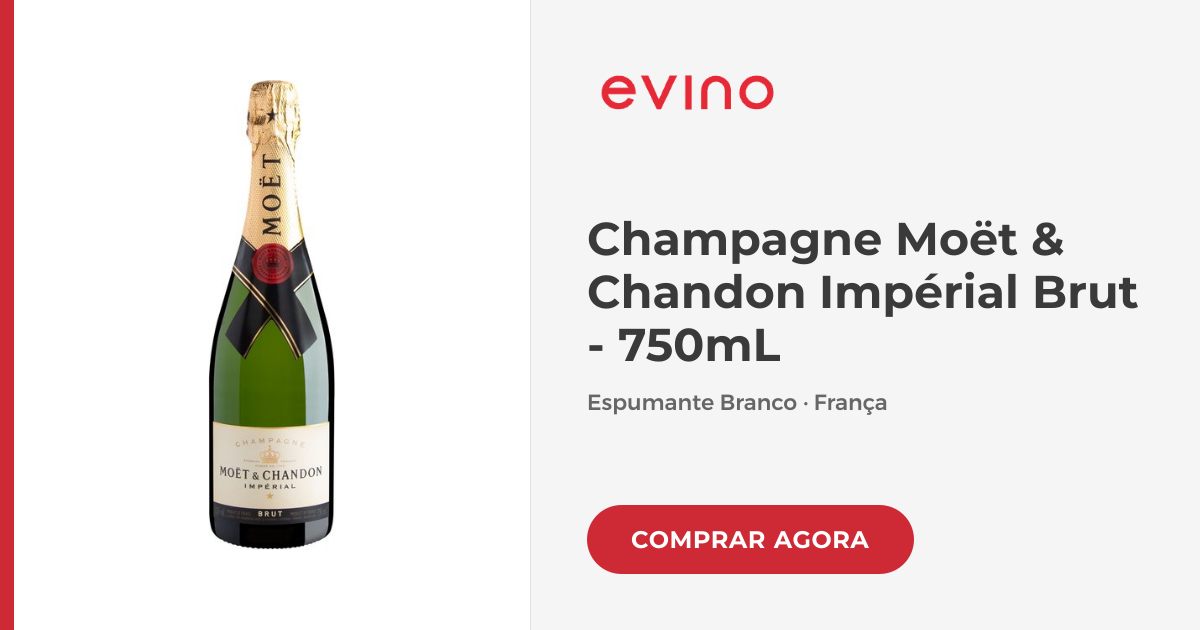 Champagne Moët & Chandon Impérial Brut - 750mL | Evino