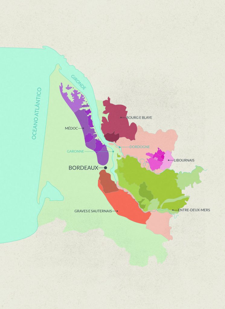 mapa bordeaux