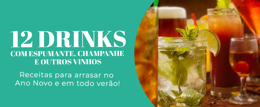 Drinks com vinho: confira 12 drinks com espumante, champanhe e outros vinhos