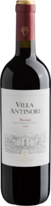 garrafa de um dos vinhos da Toscana elaborados pela vinícola Marchesi Antinori